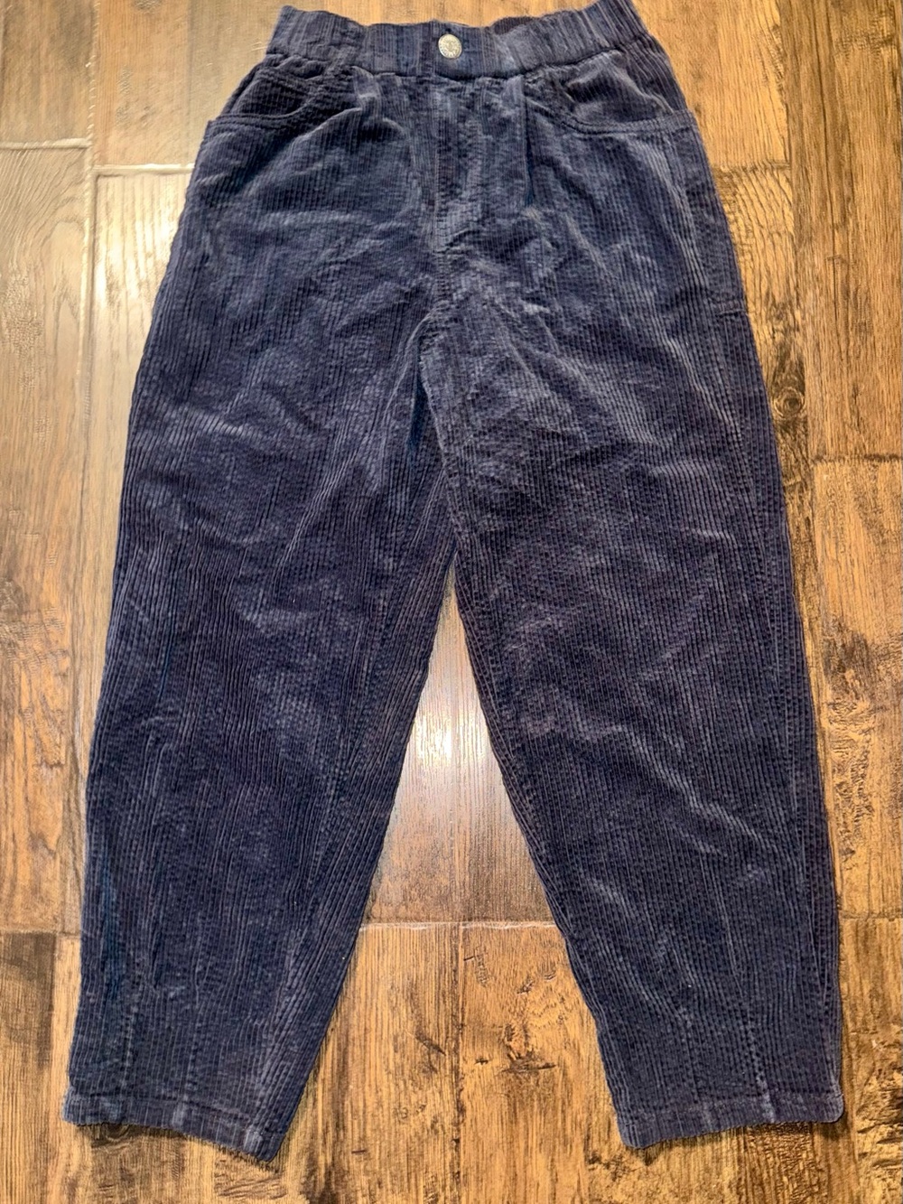Zara Kids Dark Navy Corduroy Pants Size 11/12